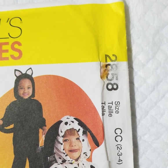 McCall's costumes 2858! 6 Costumes! - Picture 6 of 6